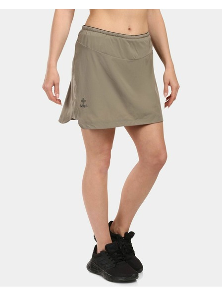 Kilpi Kilpi NINA-W fustă practică outdoor pentru femei active Khaki