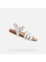 Geox Sandale albe pentru fete Geox Adriel