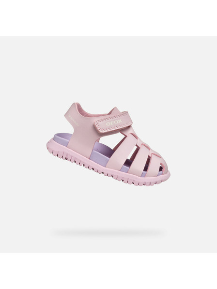 Geox Sandale roz pentru fete Geox Fusbetto