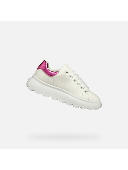 Geox Adidași Geox Puffypop albi, pentru fete
