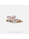 Geox Sandale roz pentru fete Geox Adriel