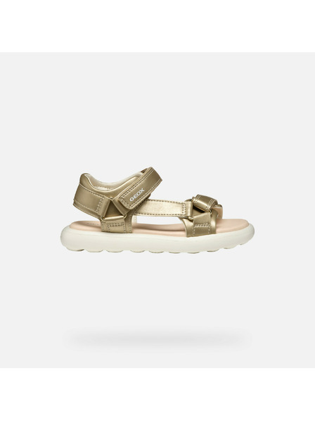 Geox Sandale aurii pentru fete Geox Puffypop