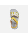 Geox Sandale galbene pentru fete Geox Lightfloppy