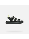 Geox Sandale negre pentru fete Geox Kodette