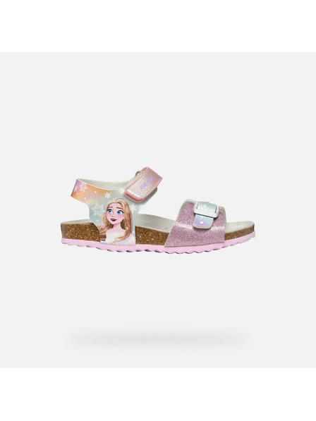 Geox Sandale roz pentru fete Geox Adriel
