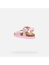 Geox Sandale roz pentru fete Geox Sandalubblebow