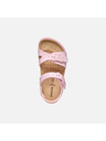 Geox Sandale roz pentru fete Geox Sandalubblebow