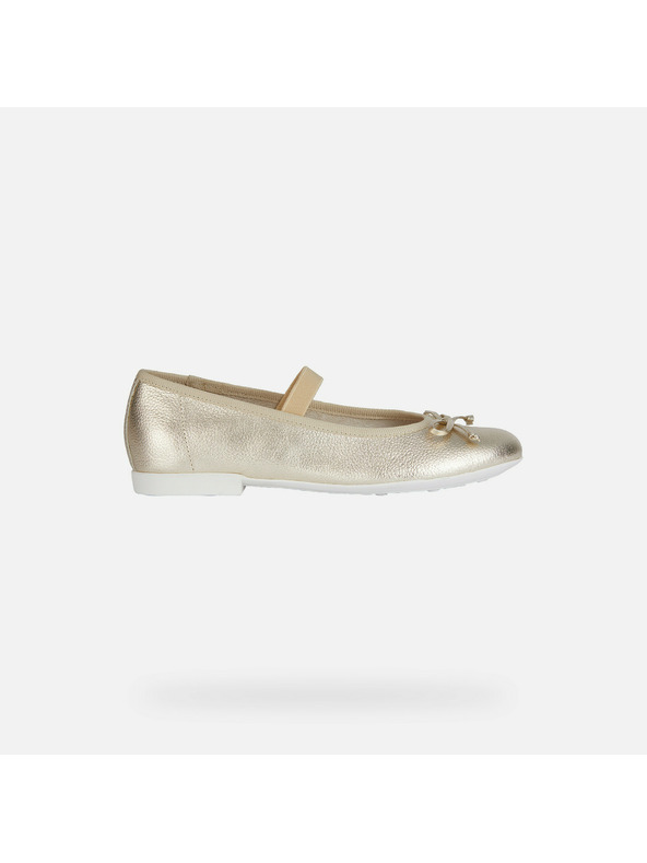 Geox Auriu Fete Balerini Geox Plie