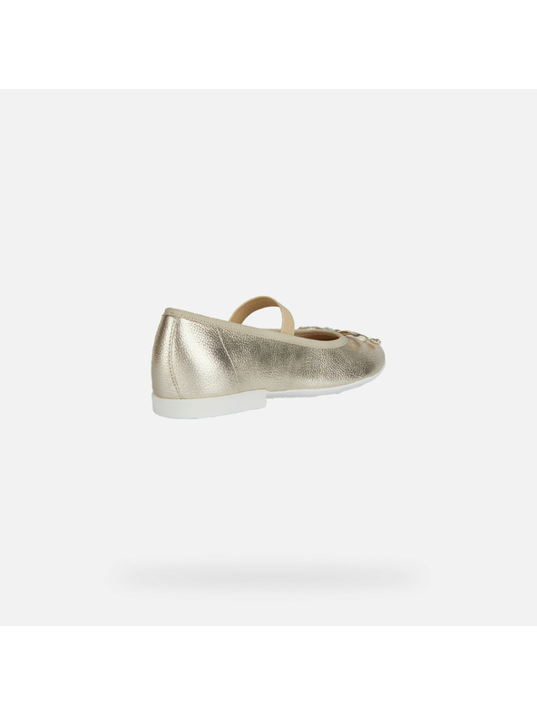 Geox Auriu Fete Balerini Geox Plie