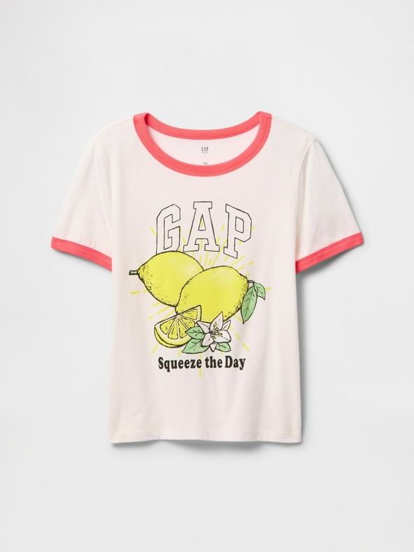 GAP Tricou cu logo pentru copii GAP