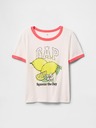 GAP Tricou cu logo pentru copii GAP