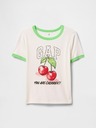 GAP Tricou cu logo pentru copii GAP