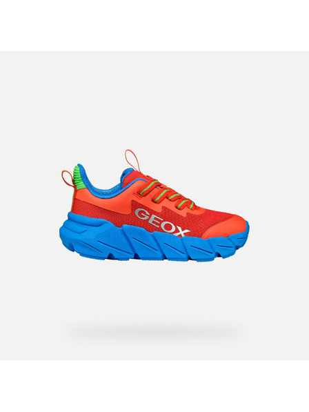 Geox Adidași roșii Geox Flexyper Fast pentru băieți
