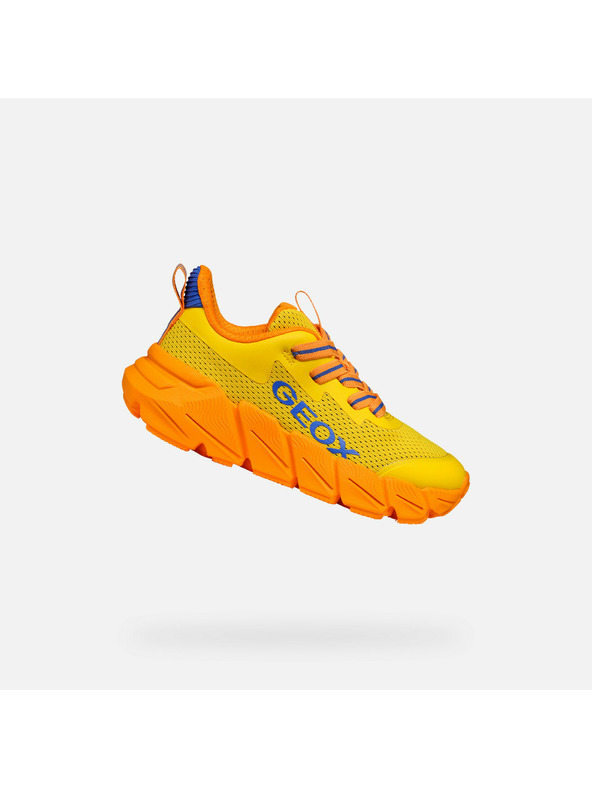 Geox Galbene adidași pentru băieți Geox Flexyper Fast