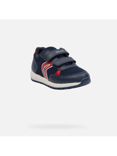 Geox Adidași albastru închis Geox Alben pentru băieți