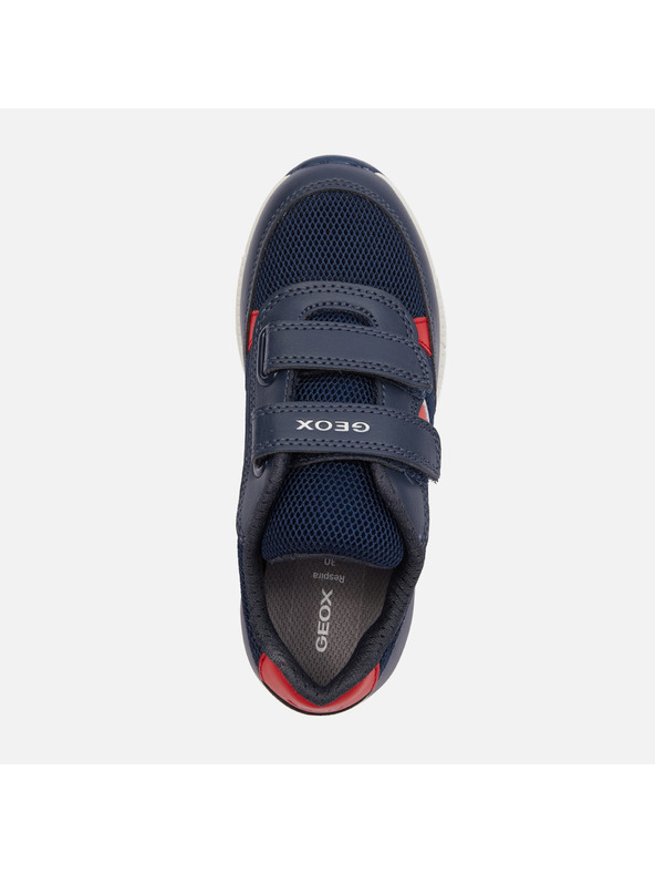 Geox Adidași albastru închis Geox Alben pentru băieți