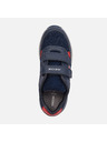 Geox Adidași albastru închis Geox Alben pentru băieți