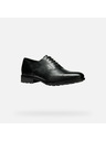 Geox Pantofi de ocazie negri Geox Walk Pleasure F pentru bărbați