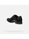 Geox Pantofi de ocazie negri Geox Walk Pleasure F pentru bărbați