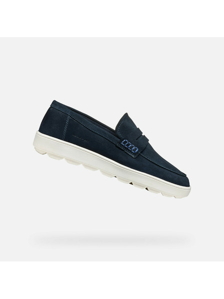 Geox Pantofi mocasini Geox Spherica ECUB-1 albastru închis pentru bărbați