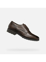 Geox Pantofi de ceremonie maro pentru bărbați Geox Walk Pleasure F