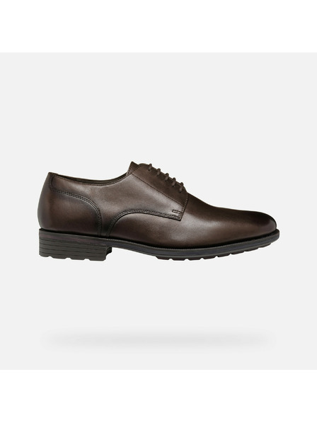 Geox Pantofi de ceremonie maro pentru bărbați Geox Walk Pleasure F