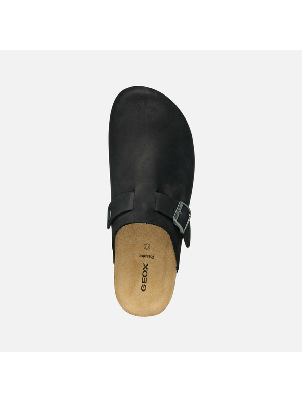Geox Papuci negri bărbați Geox Ghita
