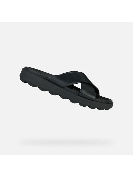 Geox Geox Spherica Ec6 papuci negri pentru bărbați