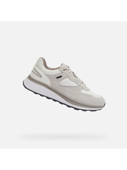 Geox Pantofi sport crem pentru bărbați Geox Spherica Actif X1