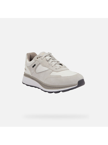 Geox Pantofi sport crem pentru bărbați Geox Spherica Actif X1