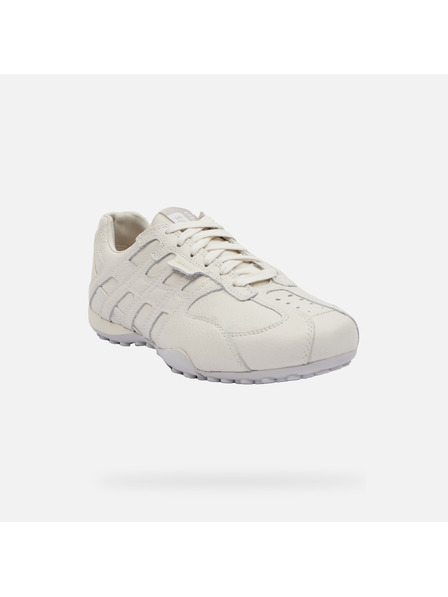 Geox Pantofi sport albi pentru bărbați Geox Snake Original