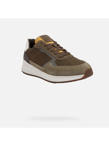 Geox Pantofi sport verde deschis pentru bărbați Geox Branthon