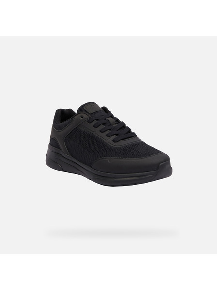 Geox Pantofi sport negri pentru bărbați Geox Klaiver