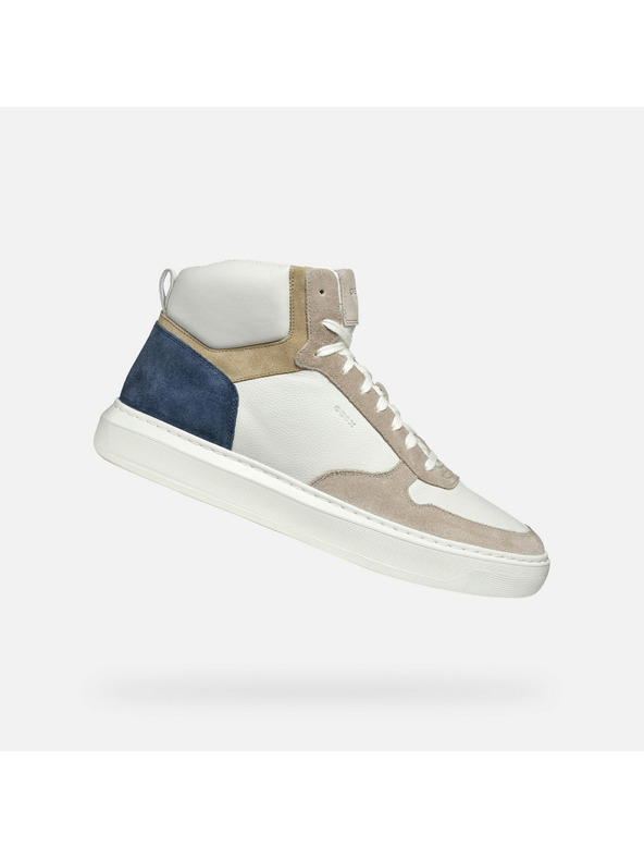 Geox Adidași Geox Deiven albi pentru bărbați