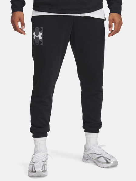 Under Armour Pantaloni de trening Under Armour UA Rival Terry Logo Jogger pentru bărbați