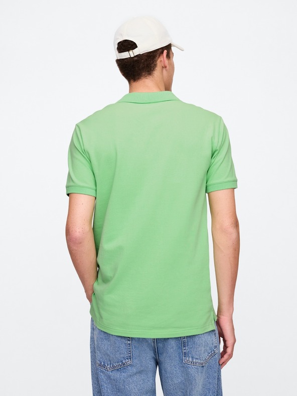 GAP Tricou polo pique cu model GAP