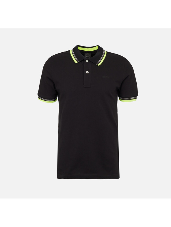 Geox Tricou polo negru pentru bărbați Geox