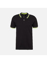 Geox Tricou polo negru pentru bărbați Geox