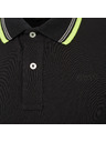 Geox Tricou polo negru pentru bărbați Geox