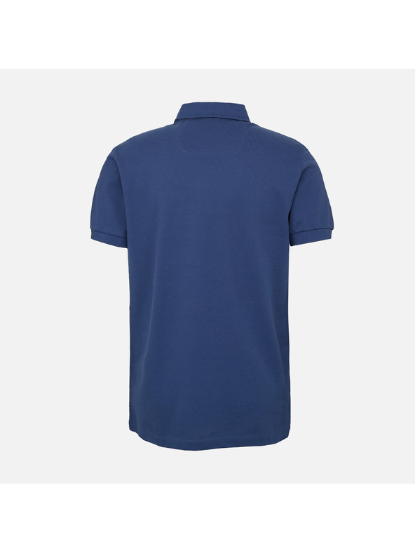 Geox Tricou polo Geox albastru închis pentru bărbați