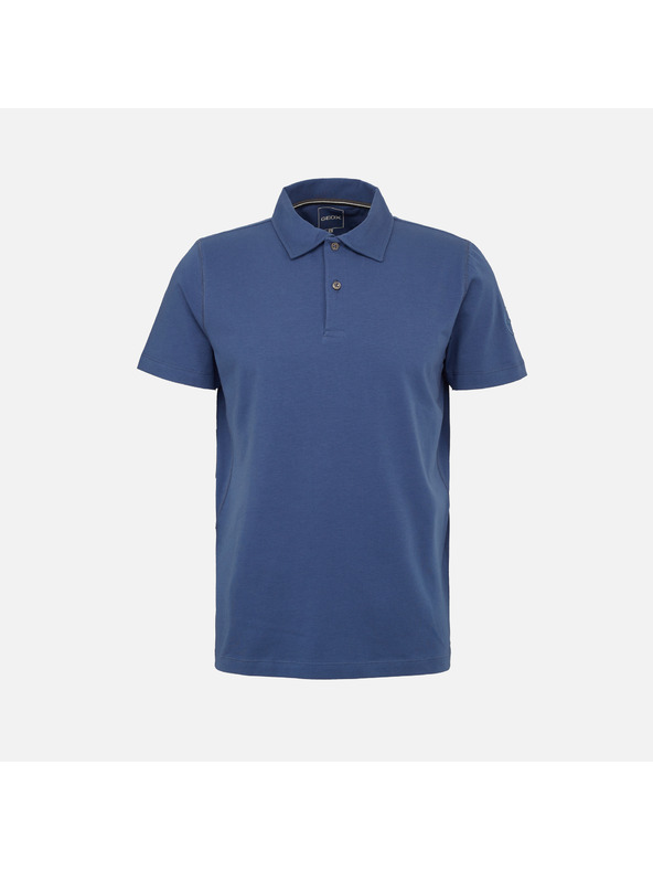 Geox Tricou polo Geox albastru închis pentru bărbați