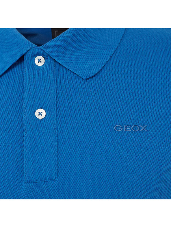 Geox Tricou polo Geox albastru închis pentru bărbați