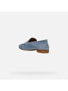 Geox Mocasini albastru deschis pentru femei Geox Mantinea