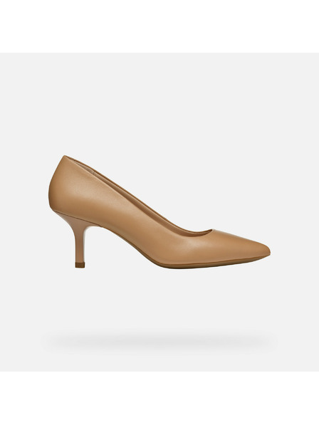 Geox Pantofi cu toc bej Geox Kleopy