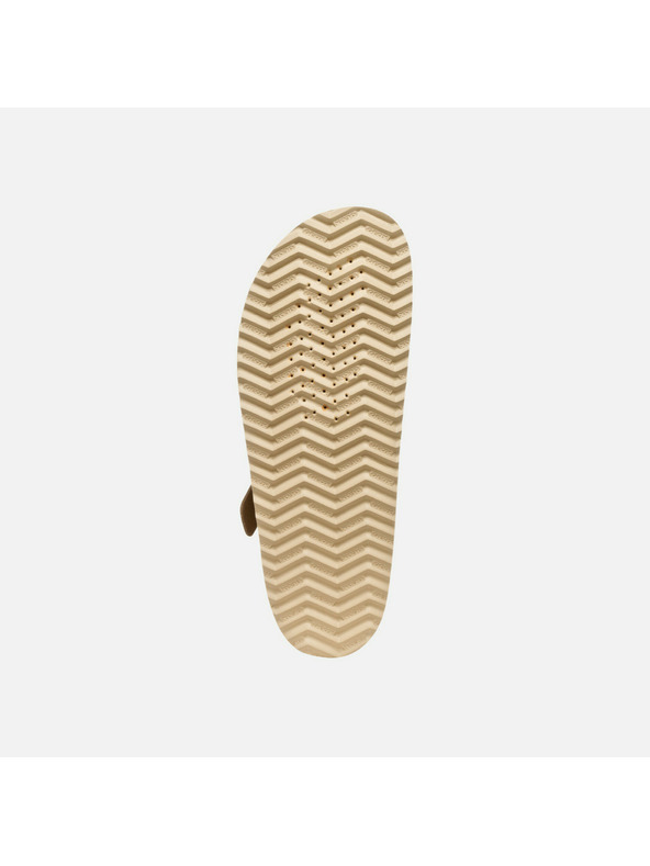 Geox Papuci de plajă bej pentru femei Geox Sandybett