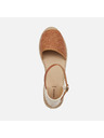 Geox Sandale deschise maro deschis pentru femei Geox D Lampedusa