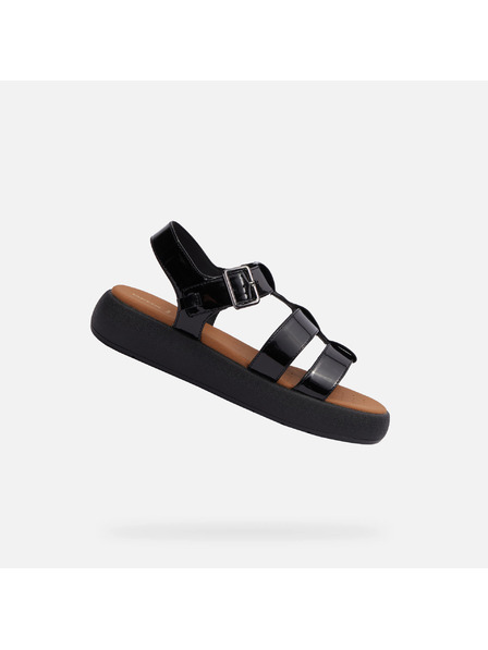 Geox Sandale deschise negre pentru femei Geox Camalei