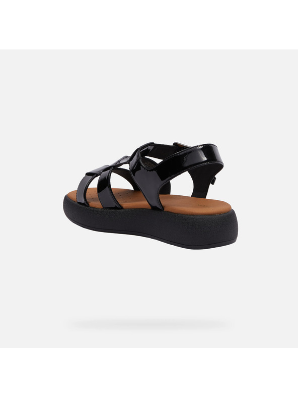 Geox Sandale deschise negre pentru femei Geox Camalei