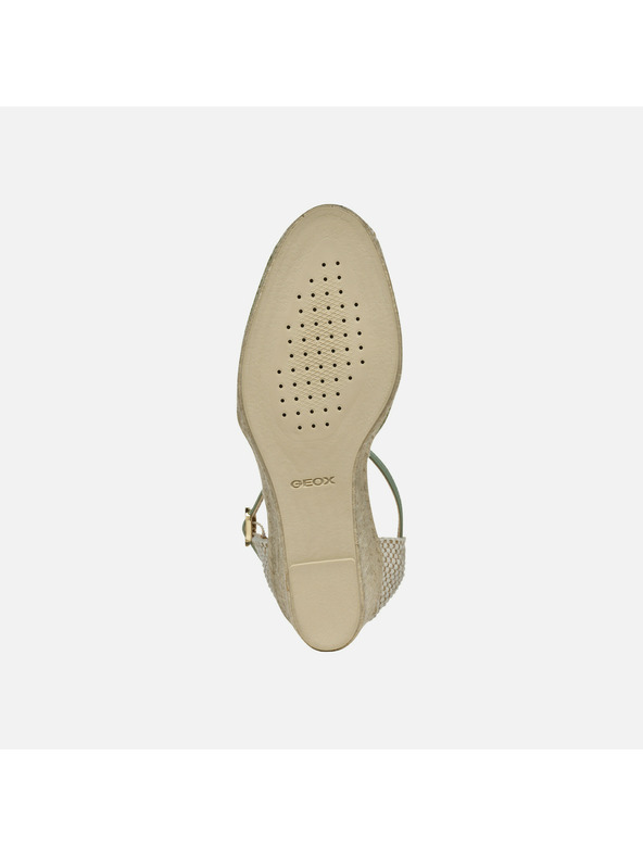 Geox Sandale verde-deschis pentru femei Geox Gelsa Low