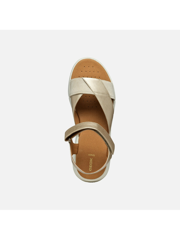 Geox Sandale aurii pentru femei Geox Dandra 40
